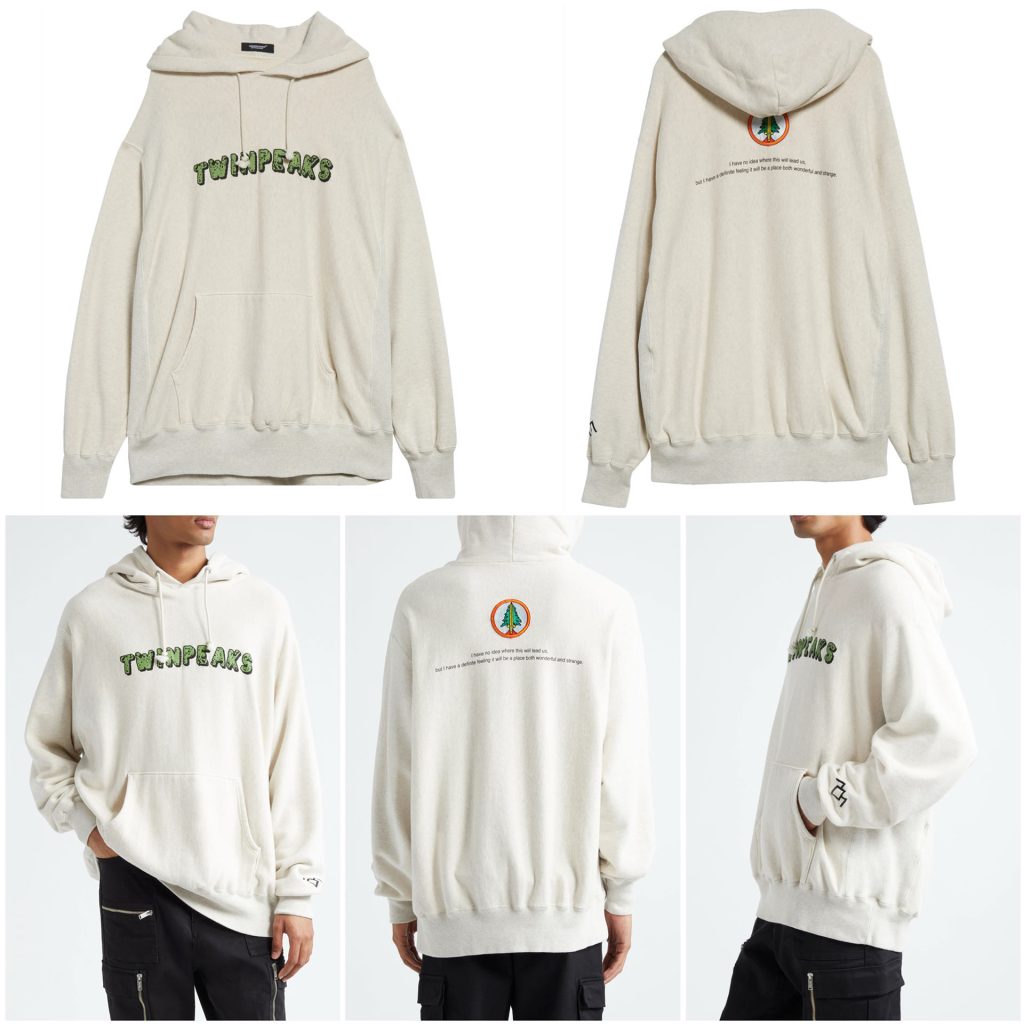 Image collage of Twin Peaks Hoodie by Undercover at Nordstrom