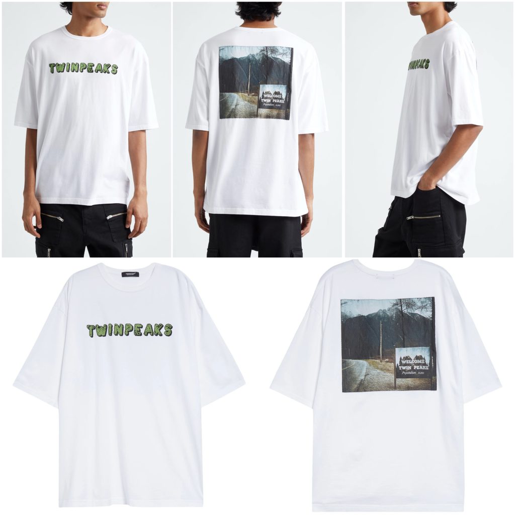 Image collage of Twin Peaks t-shirt by Undercover at Nordstrom