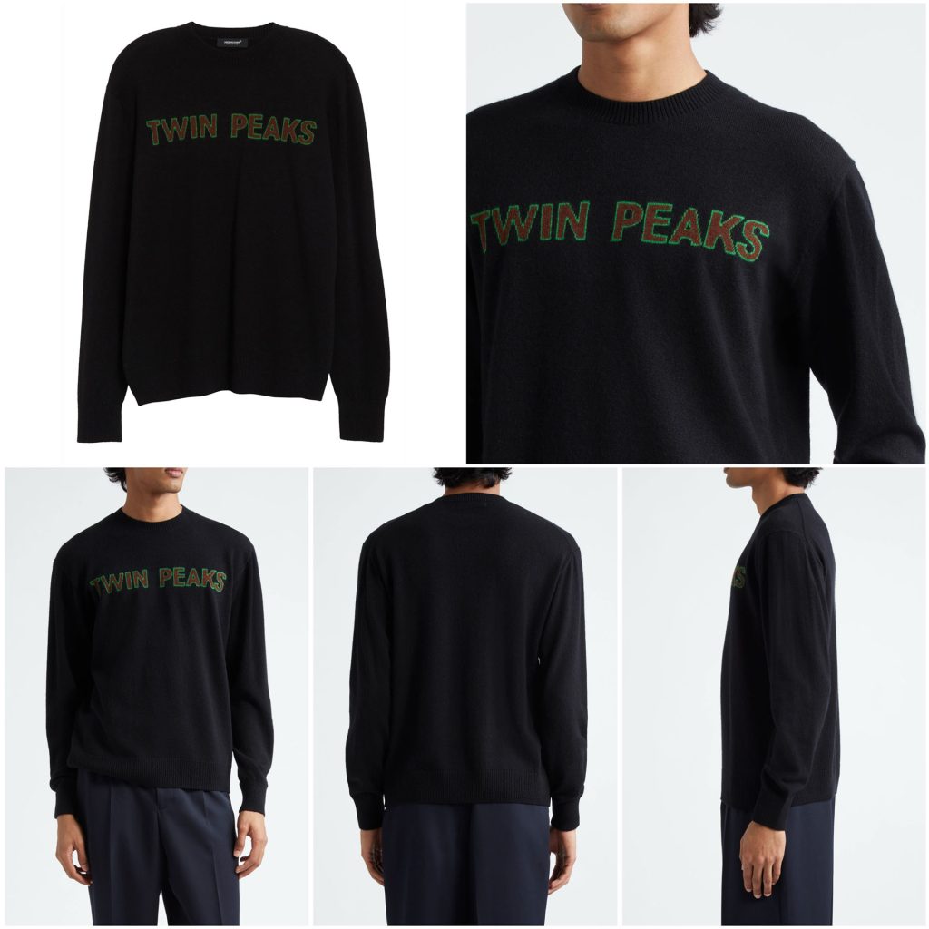 Image collage of Twin Peaks sweater by Undercover at Nordstrom