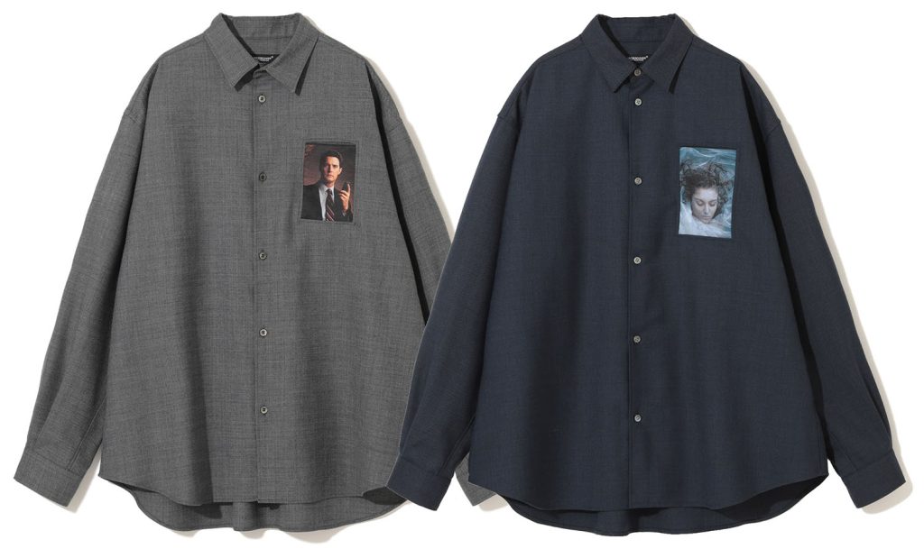 Button down shirts from "Wonderful and Strange" Twin Peaks Collection by Undercover