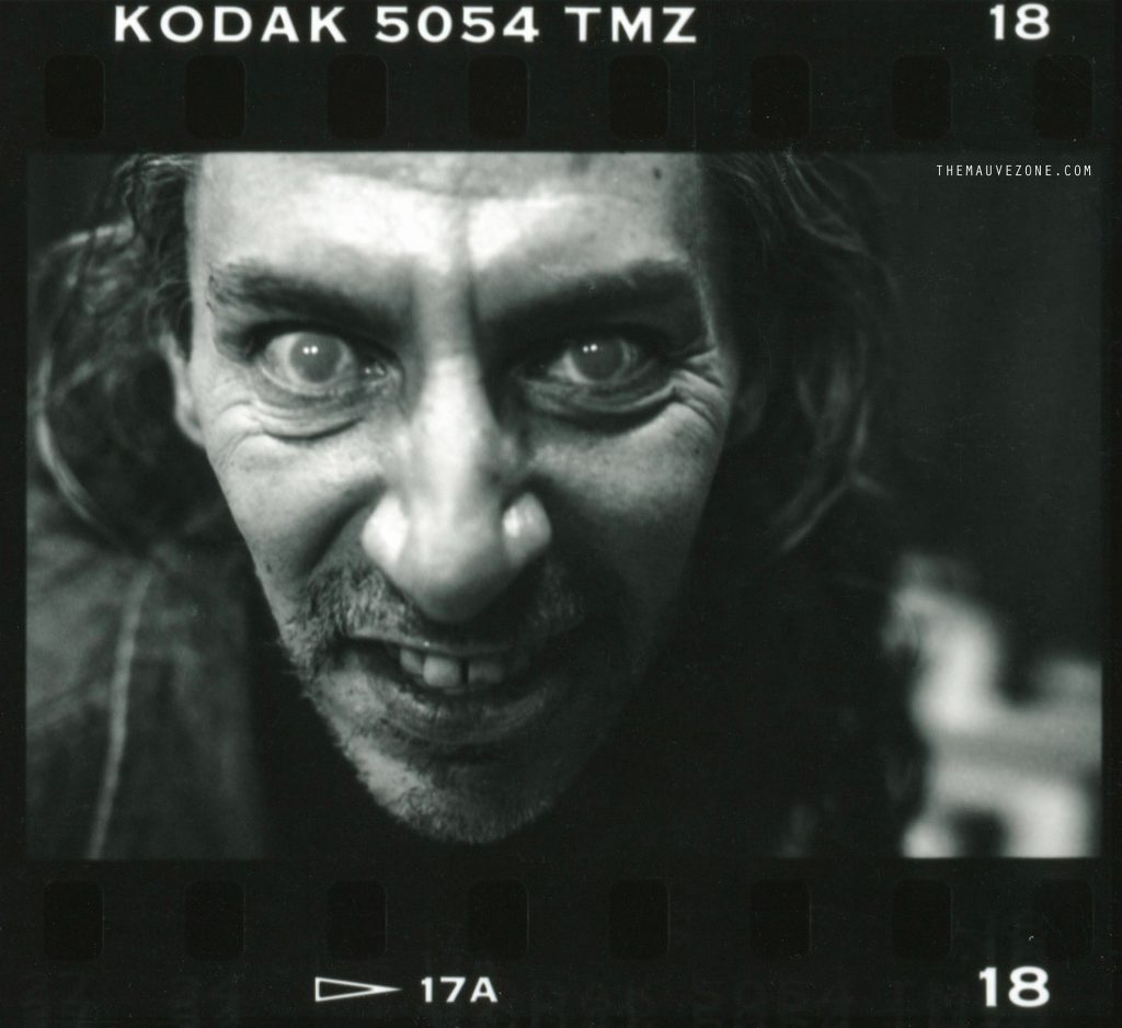 Negative of Frank Silva as Killer BOB