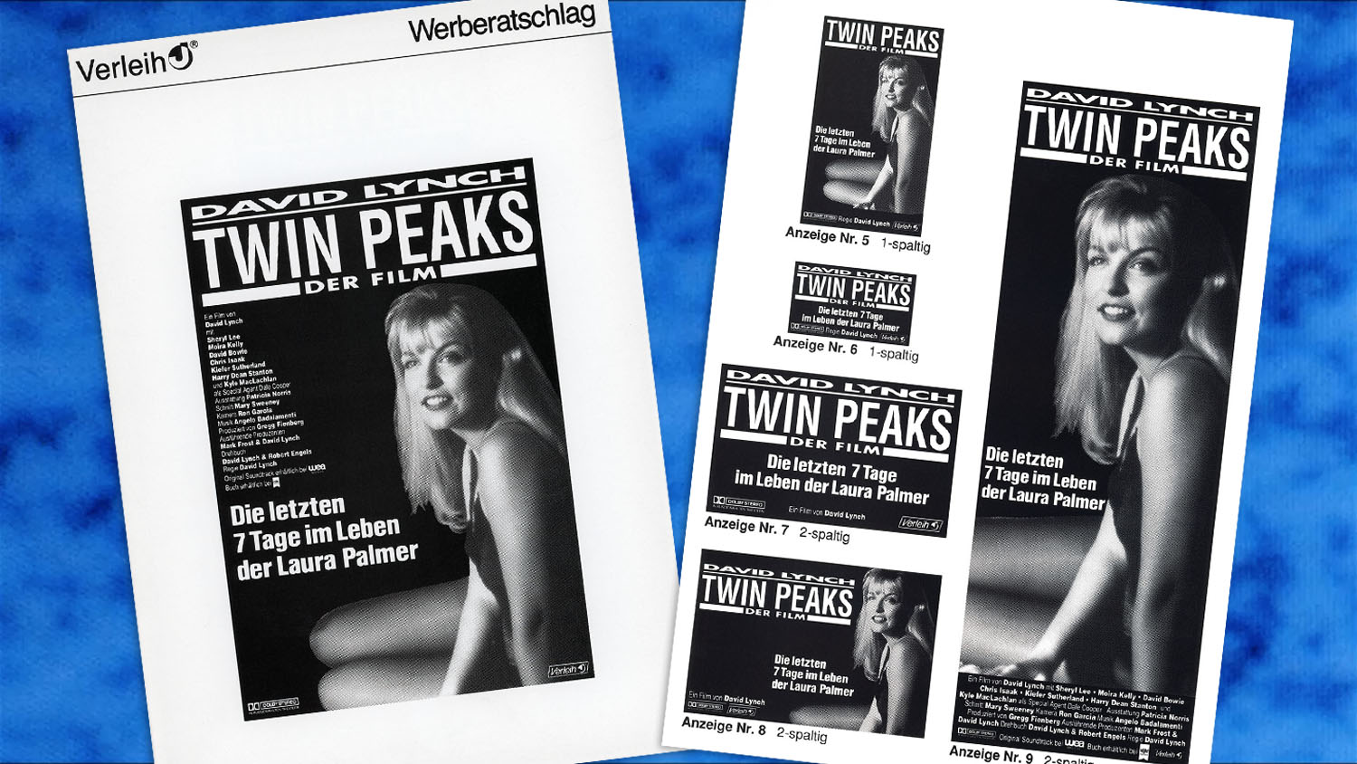 Film Advertisements from German Advertising Guide for Twin Peaks - Fire Walk With Me