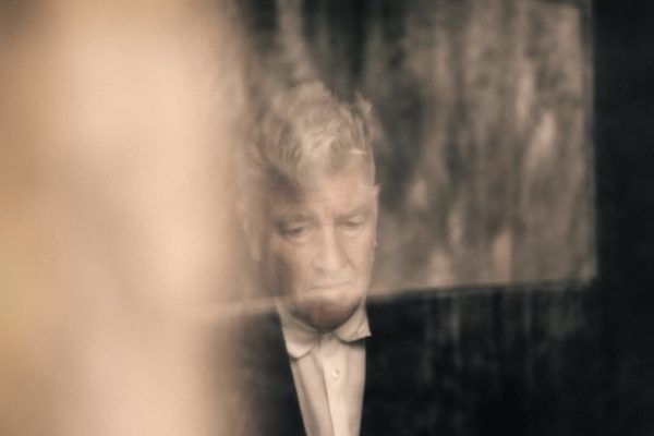 David Lynch in a window