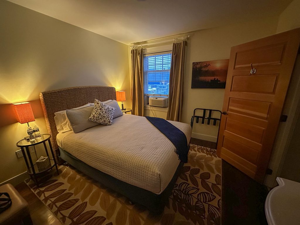 Interior of hotel room at The Roadhouse