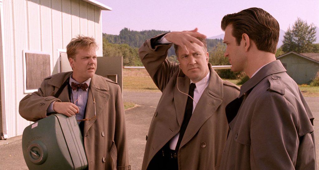 Agents Stanley, Cole and Desmond at the Private Portland Airport