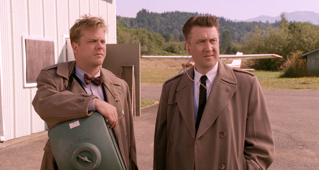 Agents Cole and Stanley at Private Portland Airport