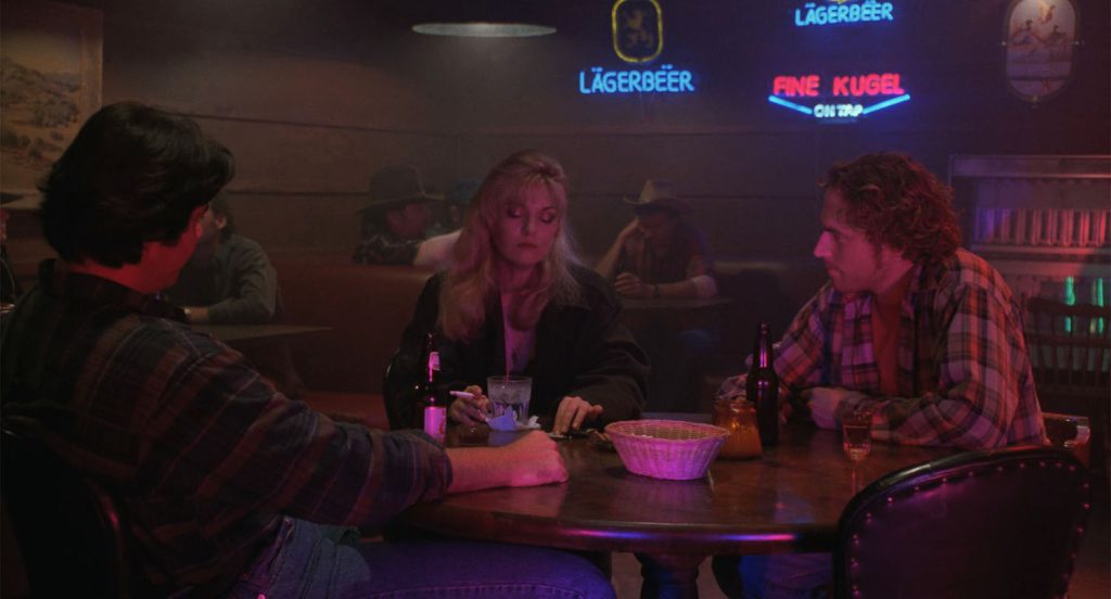 Laura Palmer talking the Buck and Tommy at The Roadhouse