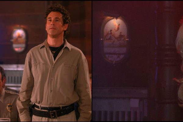 Sheriff Truman and Laura Palmer in the Roadhouse