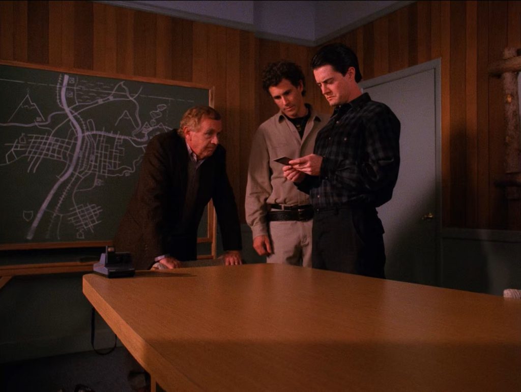 Doc Hayward, Deputy Dale Cooper and Sheriff Truman