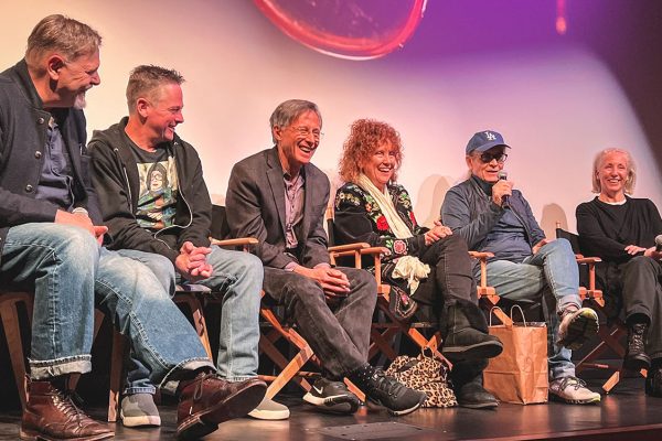 People on stage for the I Know Catherine, The Log Lady Q&A Session