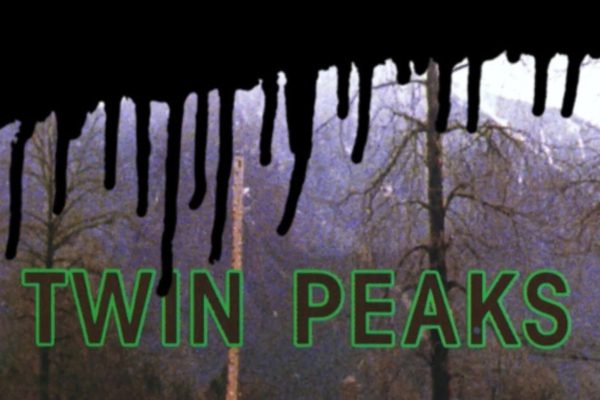 Twin Peaks album cover with creeping black ooze