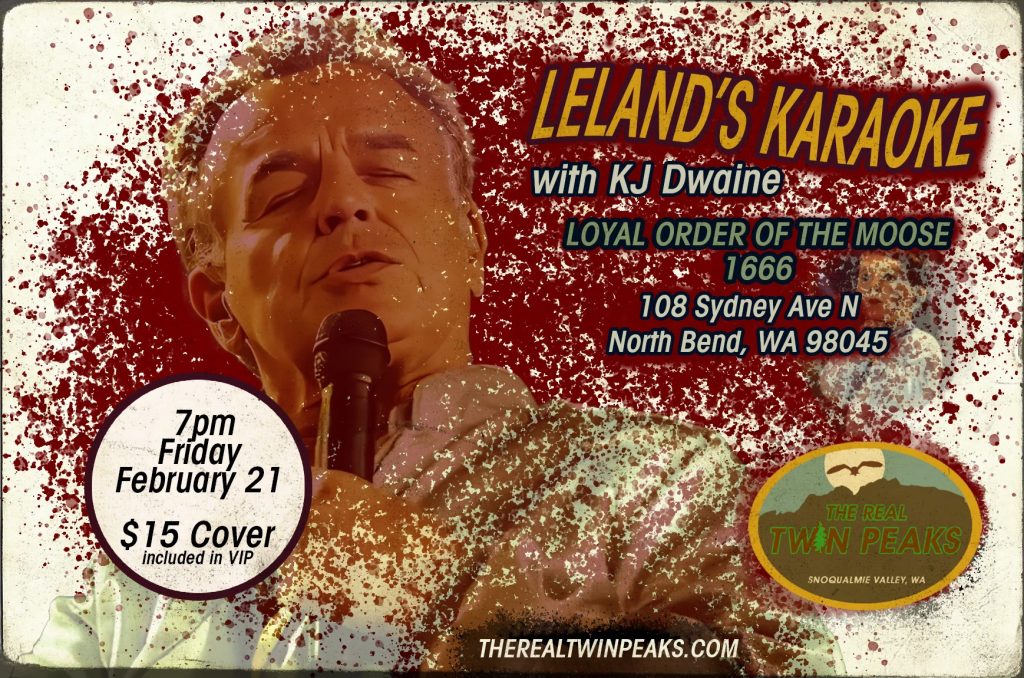 Postcard for Leland's Karaoke