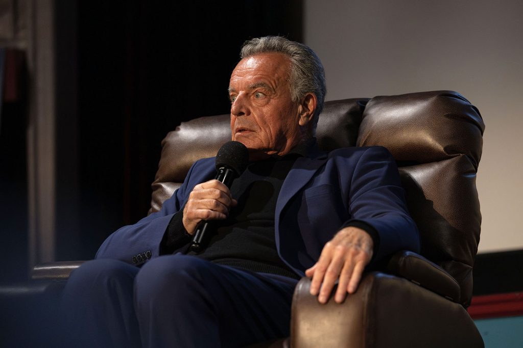 Ray Wise sitting in a recliner