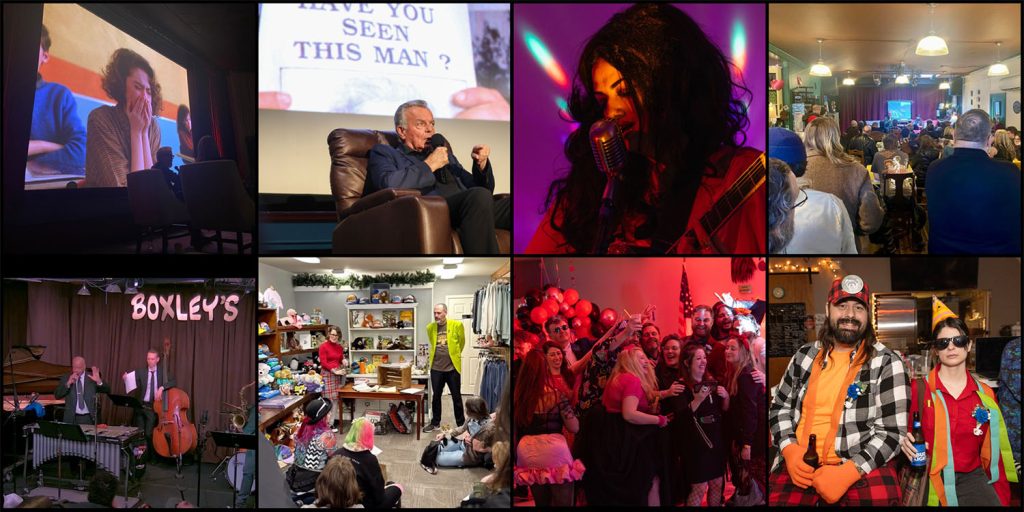 Image collage from Day Two of the Real Twin Peaks 2025 event