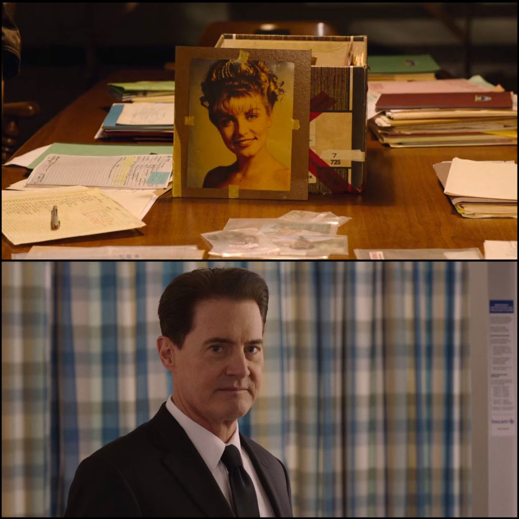 Laura Palmer's Homecoming Queen photo and Agent Cooper