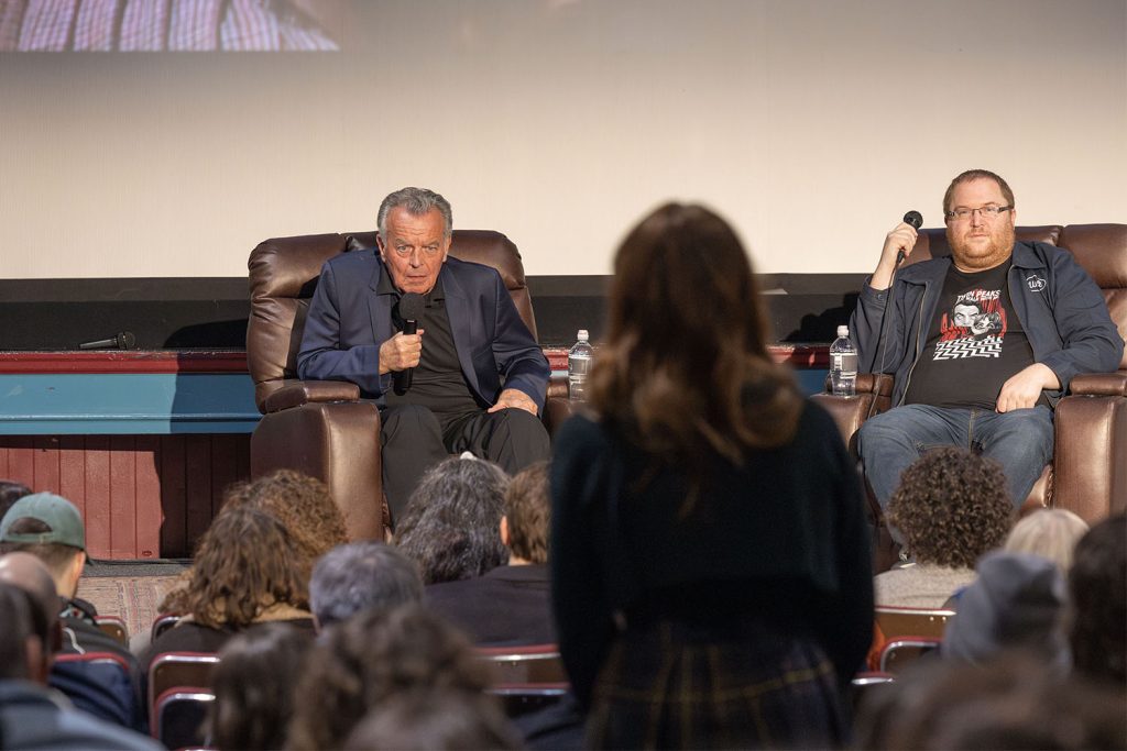 Audience Member asking Ray Wise a question