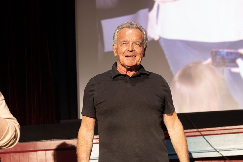 Ray Wise smiling for the audience