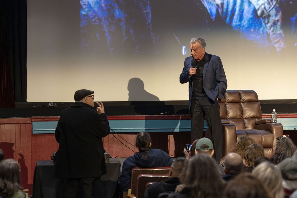 Jeff Moore speaking with Ray Wise