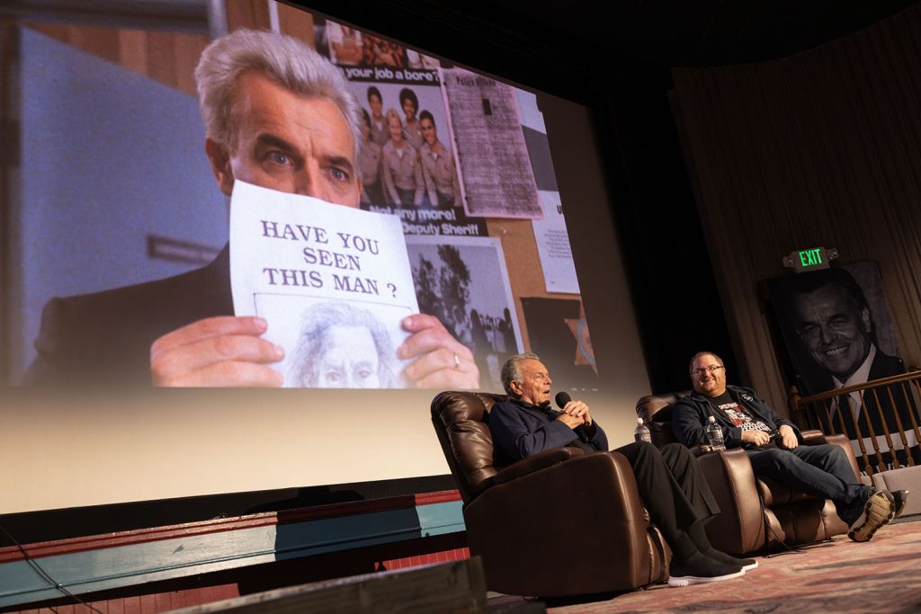 Ray Wise and Mike McGraner on stage