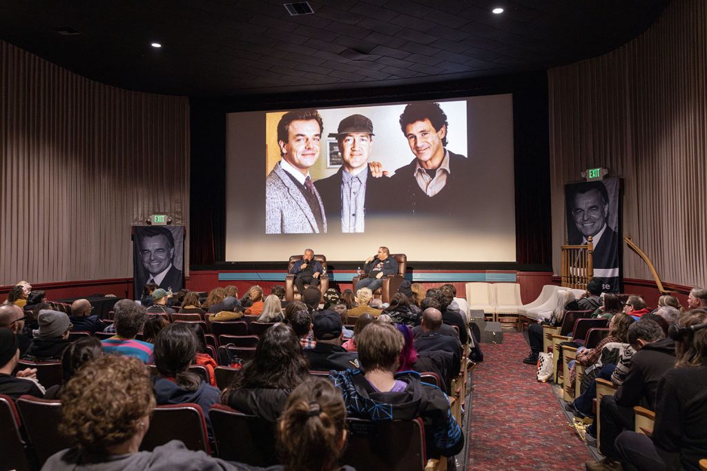 Ray Wise and Mike McGraner on stage