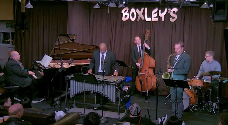 Twin Peaks Quintet Playing music at Boxleys