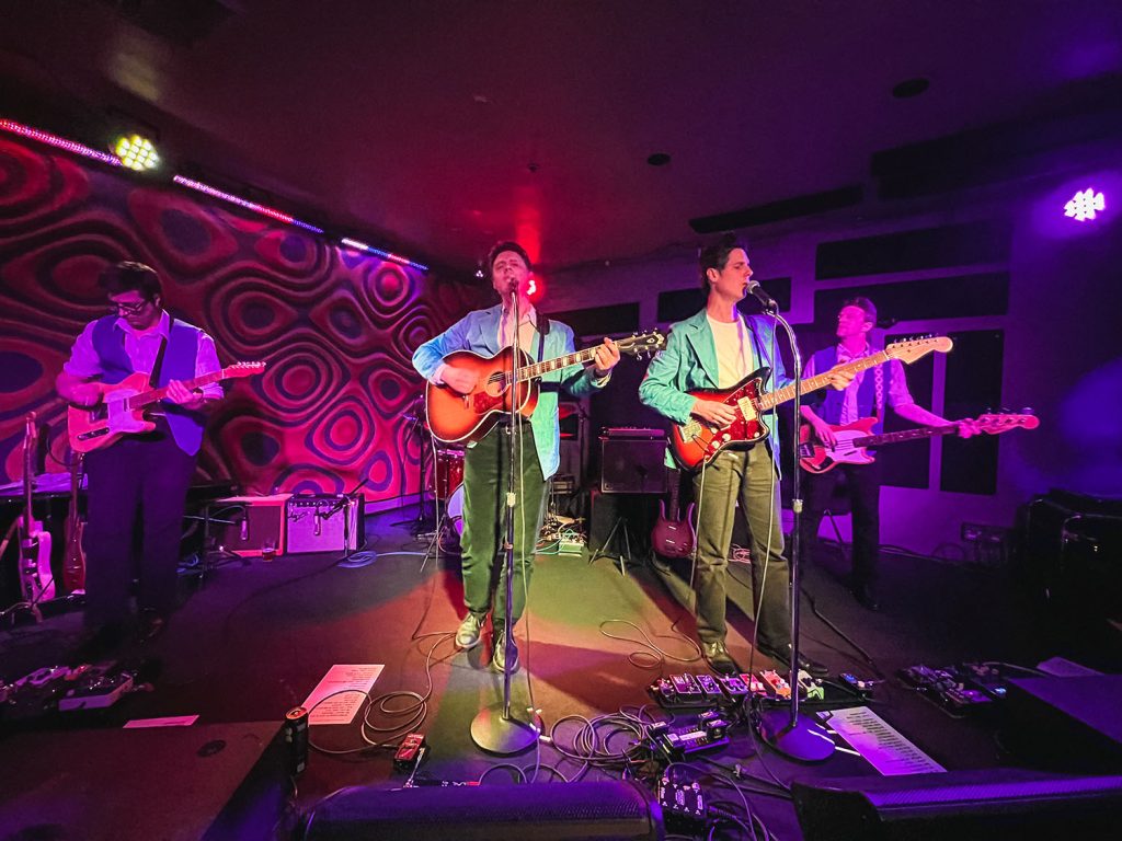 The Cactus Blossoms on stage