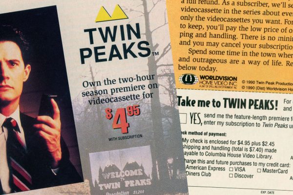 Columbia House Ad for Twin Peaks