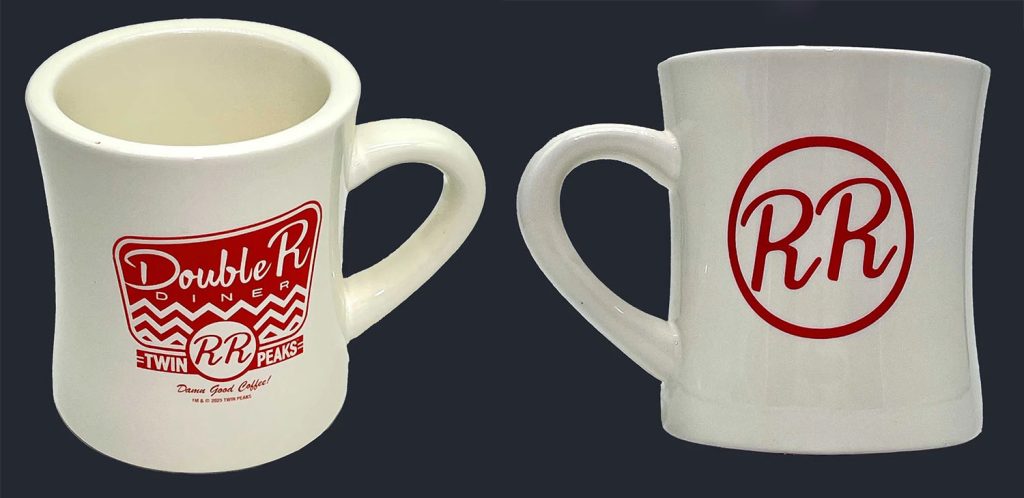 Front and back of Double R Diner Mug