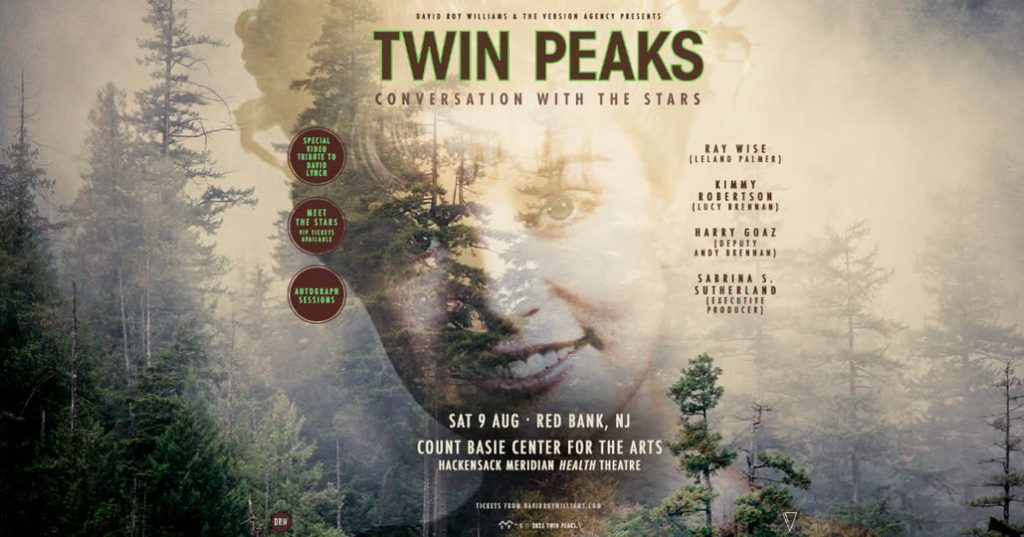 Twin Peaks Conversation with the Stars poster for The Basie
