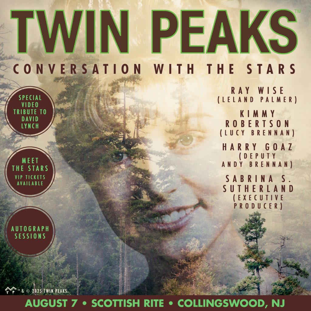 Scottish Rite Auditorium ad for Twin Peaks Conversation with the Stars