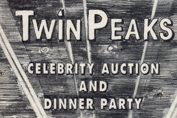 Twin Peaks Celebrity Auction and Dinner Party on March 23, 1991 Twin Peaks celebrity auction program