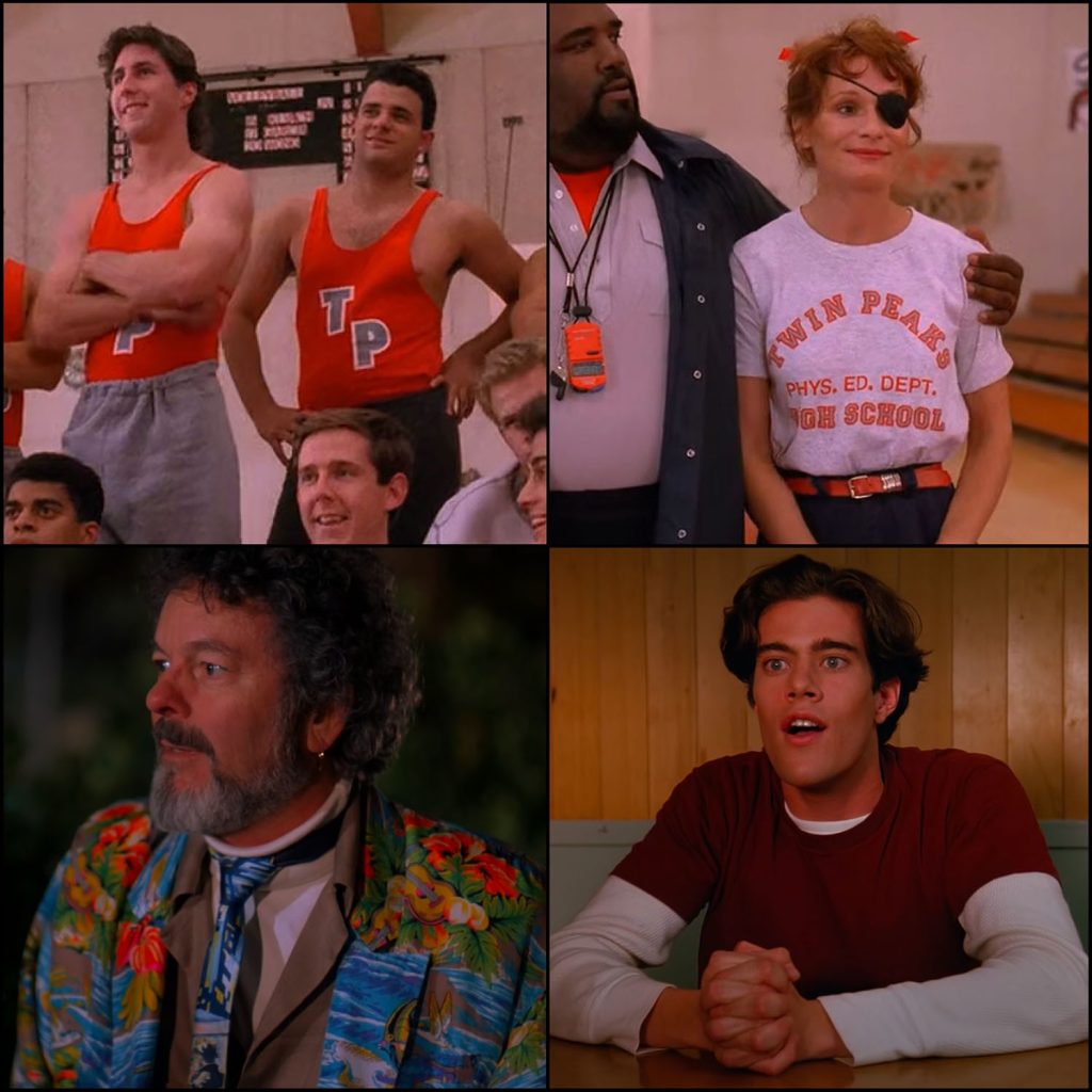 Image collage of Twin Peaks items for auction