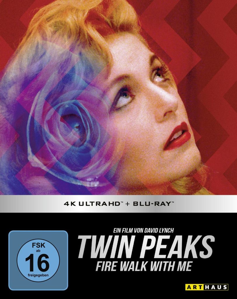 Artwork for David Lynch's "Twin Peaks Fire Walk With Me" 4K UHD Steelbook