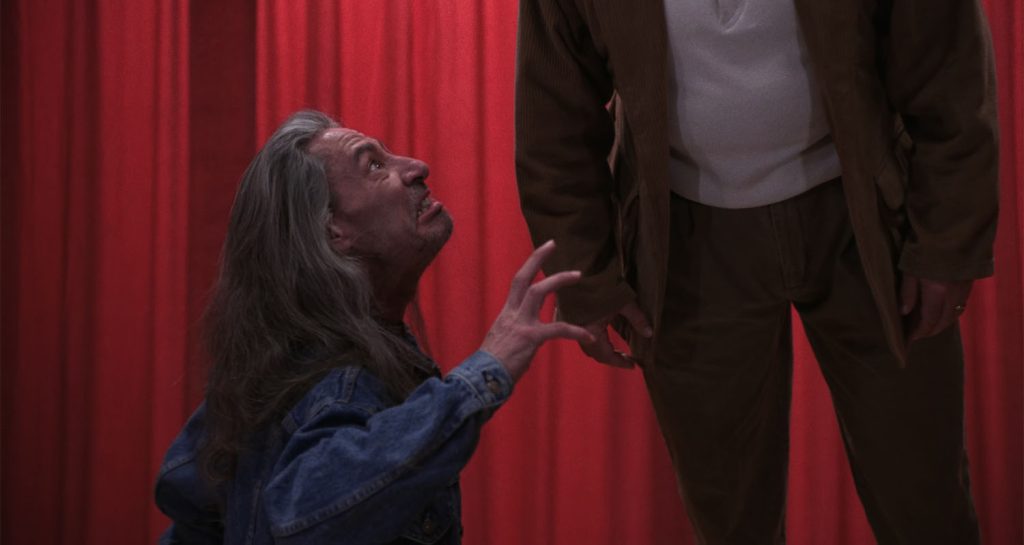 BOB and Leland Palmer in the Red Room