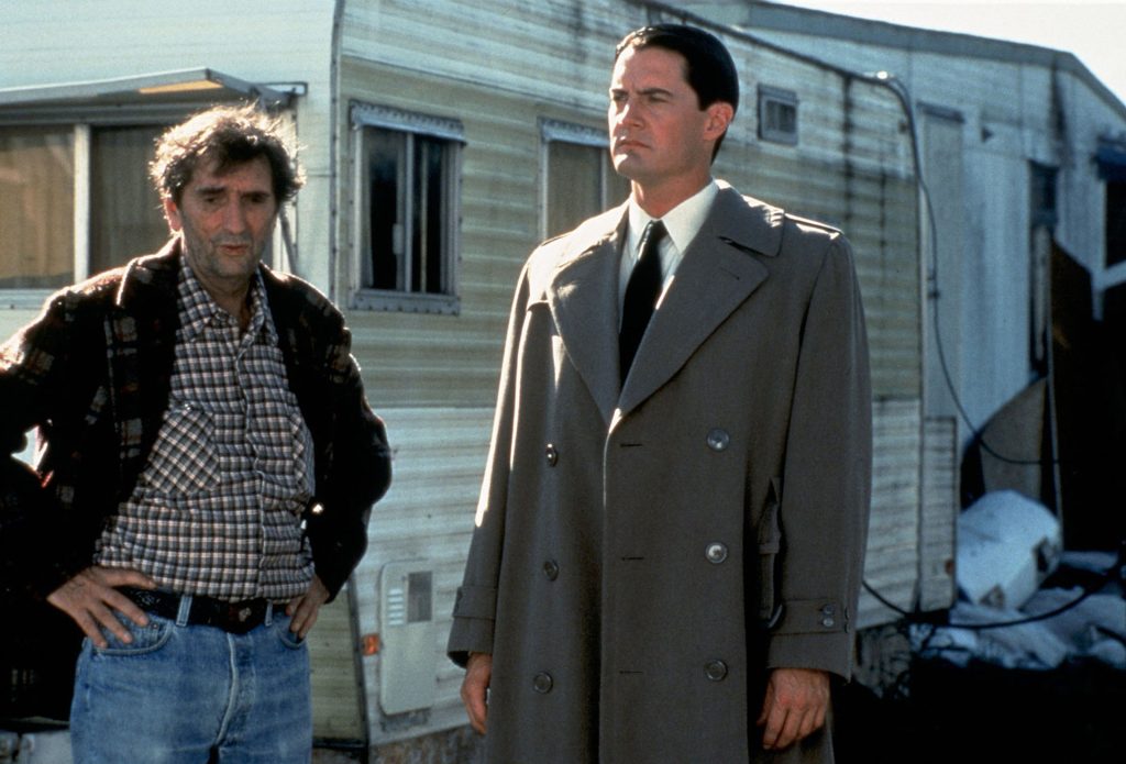 Carl Rodd and Special Agent Dale Cooper at the Fat Trout Trailer Park