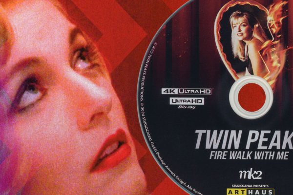 Twin Peaks: Fire Walk With Me 4K UHD Steelbook from Germany Laura Palmer's face and 4K UHD Disc