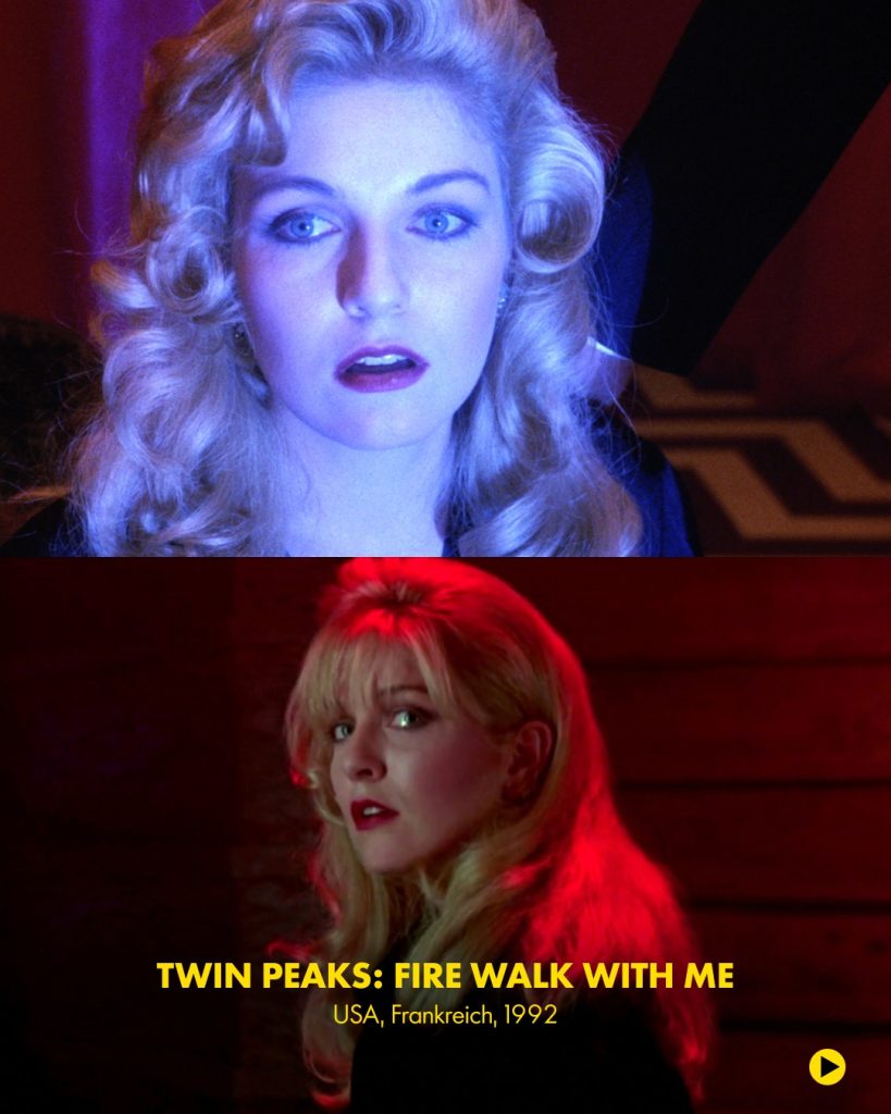Laura Palmer in Red Room and Roadhouse