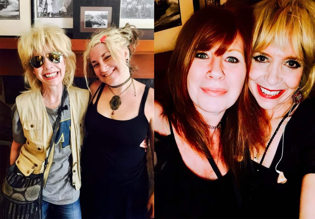 Julee Cruise with Mary Hütter and Anita Rehn