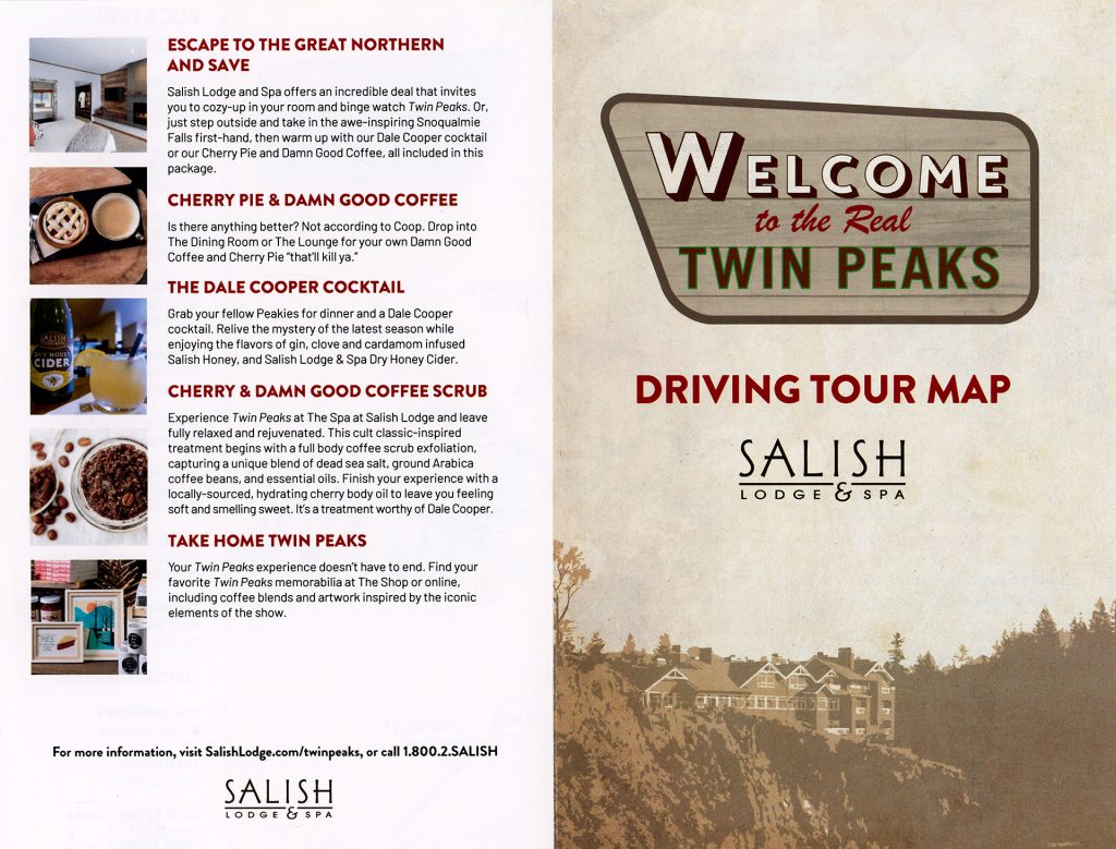 Welcome To the Real Twin Peaks Driving Tour Map