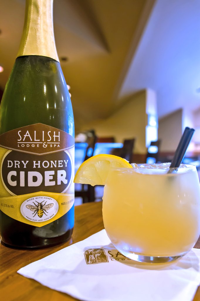 Dry Honey Cider and mixed drink