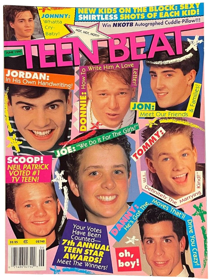 Cover of Teen Beat, June 1990