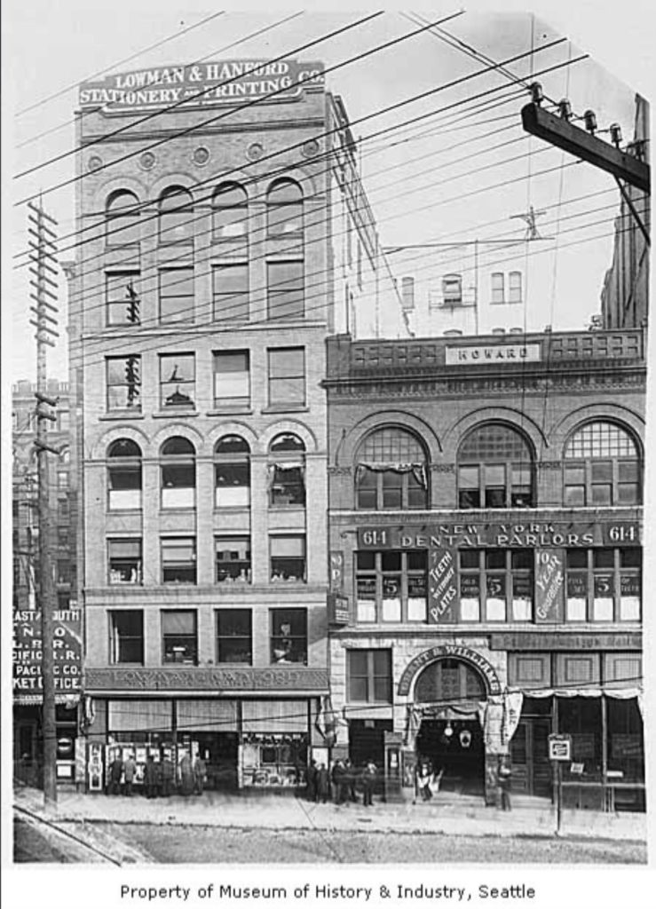 Building in downtown Seattle