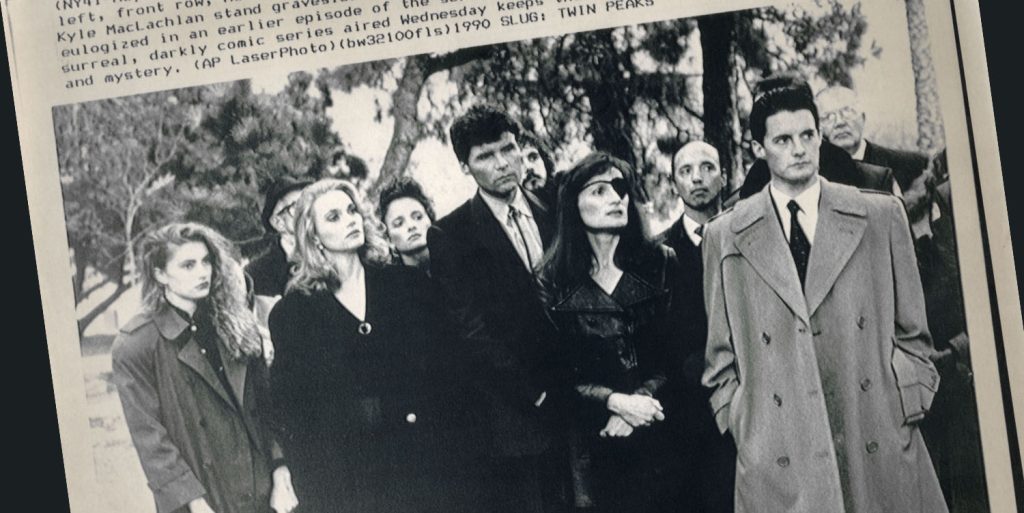 Associated Press LaserPhoto of Laura Palmer's Funeral