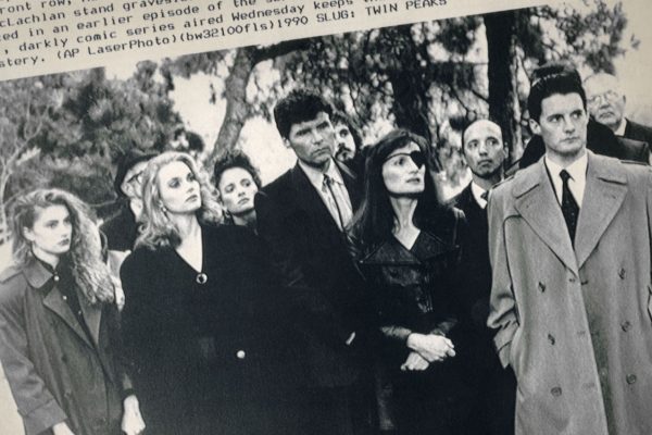Twin Peaks Publicity – Associated Press Laserphoto of Laura Palmer’s Funeral Associated Press LaserPhoto of Laura Palmer's Funeral