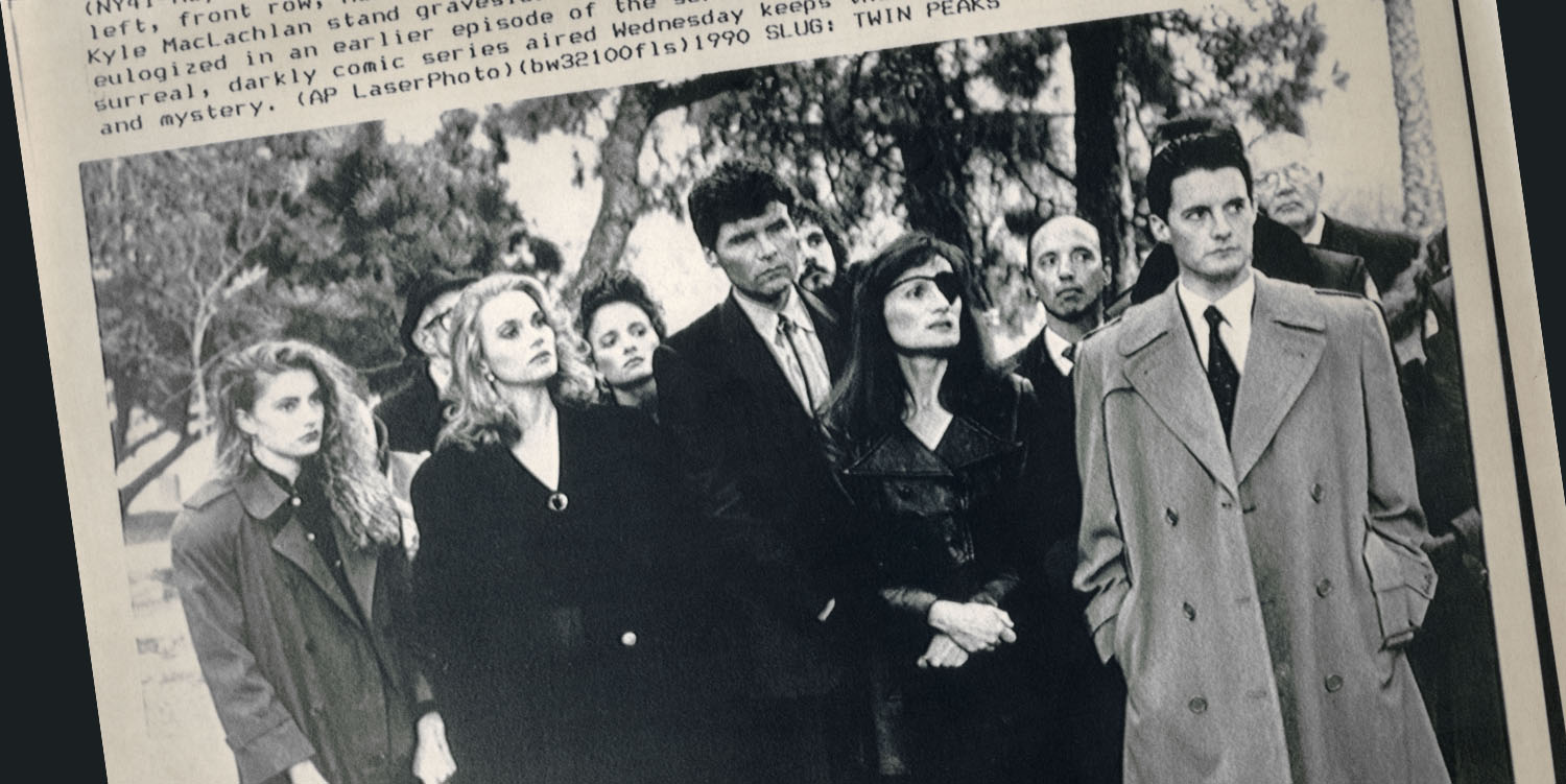 Associated Press LaserPhoto of Laura Palmer's Funeral