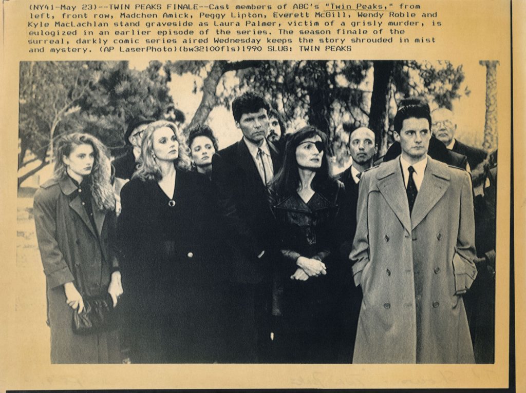 Associated Press LaserPhoto of Laura Palmer's Funeral