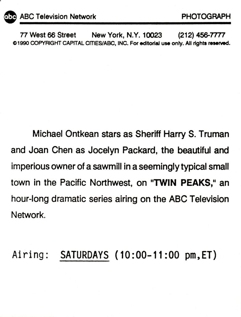 Blurb about publicity photo