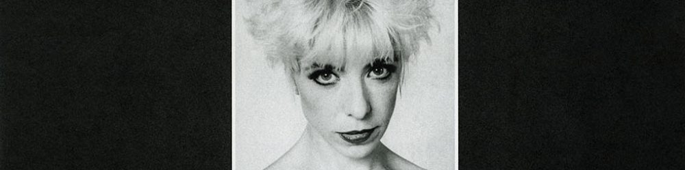 Poster with Julee Cruise from Sacred Bones Records