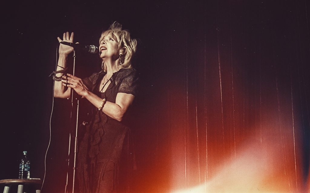 Julee Cruise performing at the North Bend Theatre