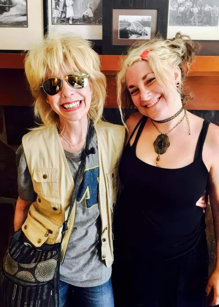 Julee Cruise and Mary Hütter